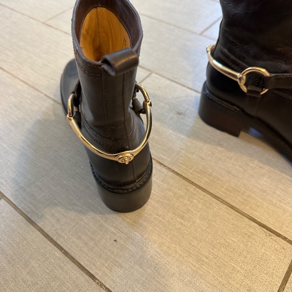 Coach women’s ankle boots with gold horsebit - Picture 3 of 3